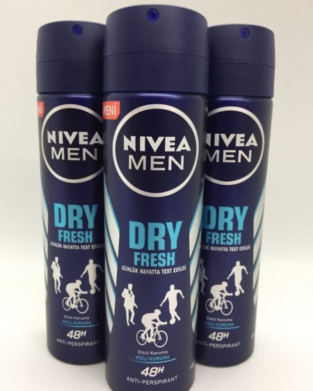 Men Dry Fresh Deodorant 150 Ml X3adet