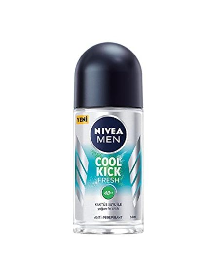 Men Erkek Roll On Deodorant Cool Kick Fresh 48 Saat Anti-perspirant Koruma 50 Ml