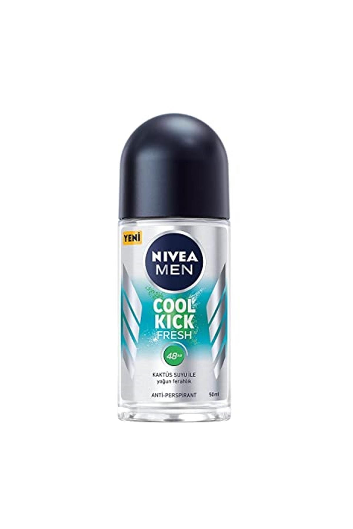 Men Erkek Roll On Deodorant Cool Kick Fresh 48 Saat Anti-perspirant Koruma 50 ml