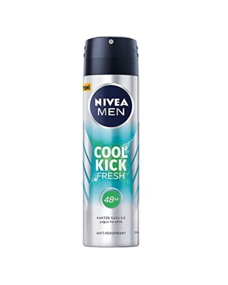 Men Erkek Sprey Deodorant Cool Kick Fresh 48 Saat Anti-perspirant Koruma 150 Ml