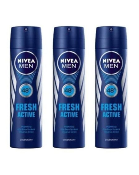 Men Fresh Active 3x 150 ml Erkek Deodorant