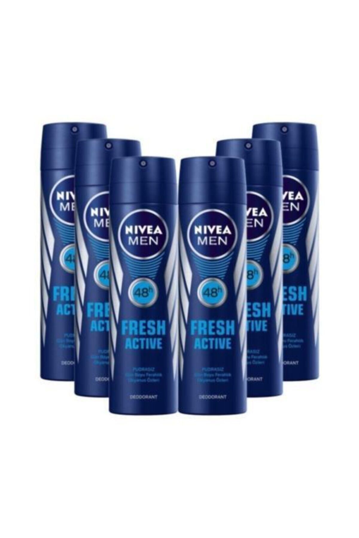 Men Fresh Active Deodorant 150 Ml 6 Adet 1876777