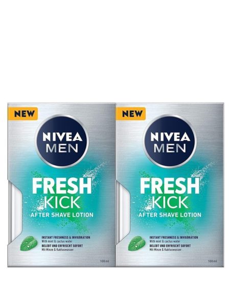 Men Fresh Kick Tıraş Sonrası Losyon 100 Ml X2 Adet Cilt Tahrişini Önler
