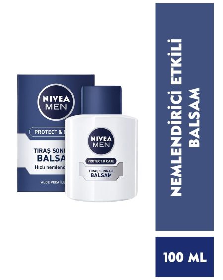 Men Protect&Care Nemlendirici Tıraş Sonrası Balsam 100ml,Hızlı Emilir,Normal ve Kuru Ciltler
