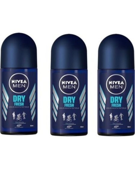 Men Roll-on Dry Fresh X 3 Adet