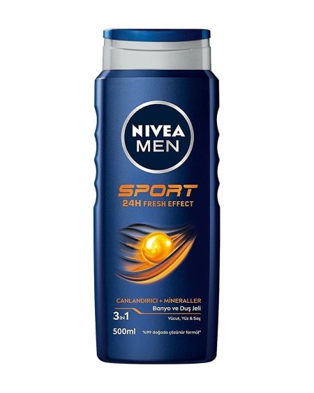 Men Sport  Erkekler Için Saç Ve Vücut Şampuanı 500ml X 2 Adet