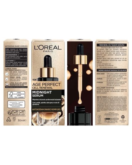 Midnight Serum Cilt Yenileyici ve Canlandırıcı Etkili (30 ML)