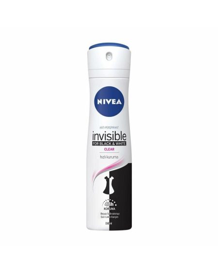 Nive Sprey Deodorant Invisible For Black & White Clear 150 ml