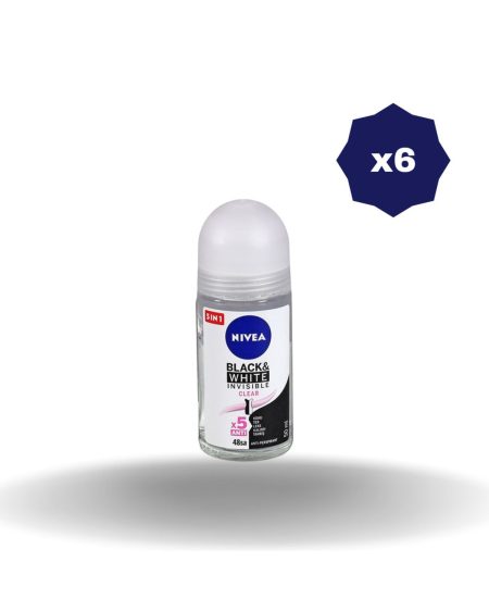 NİVEA CLEAR  ROLL-ON 50 ML X 6 ADET
