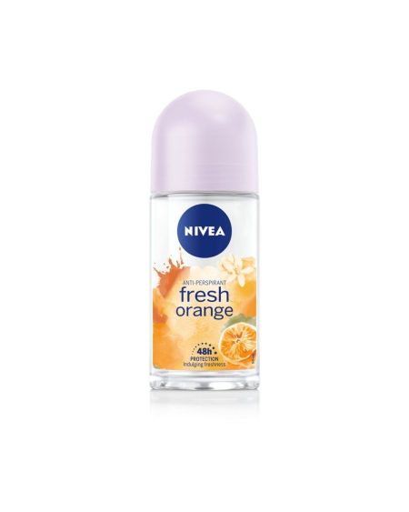 Nıvea Kadın Roll On Deodorant Fresh Orange, 48 Saat Anti-perspirant Koruma, 50 ml