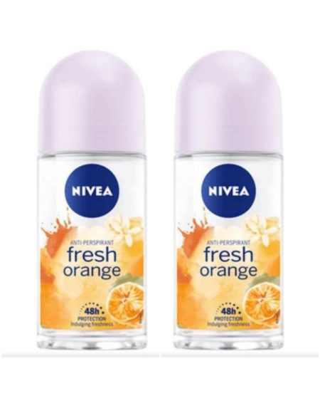 Nıvea Roll On 50 Ml Fresh Orange / 2 Adet