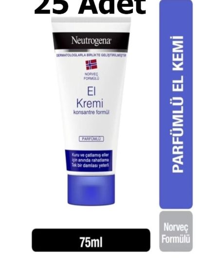 Norveç Formülü El Kremi Parfümlü 75 Ml X 25 Adet