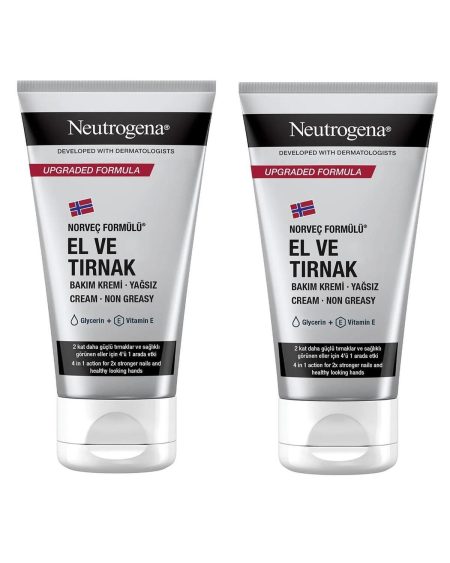 Norveç Formülü El Ve Tırnak Bakım Kremi 75 ml 2 Adet