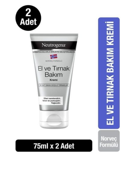 Norveç Formülü El Ve Tırnak Bakım Kremi 75 ml X2 35746611332012