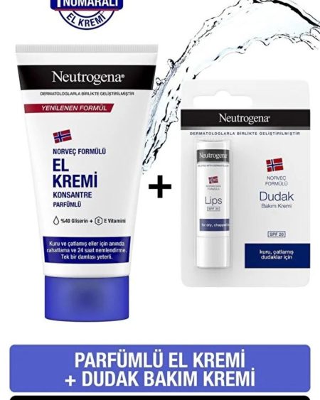 Norveç Formülü Parfümlü El Kremi 75 ml Dudak Kremi