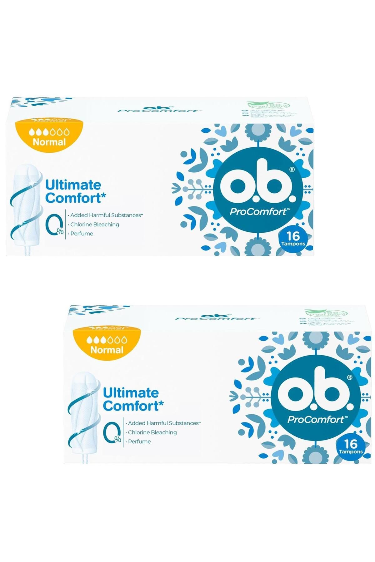 O.b. Pro Comfort Normal Tampon 16 Lı 2 Adet