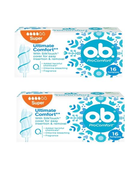 O.b. Pro Comfort Süper Tampon 16 Lı 2 Adet