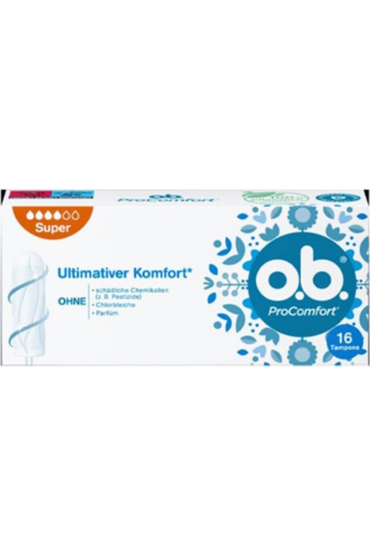 Ob Tampon Süper (Comfort) 16'Lı