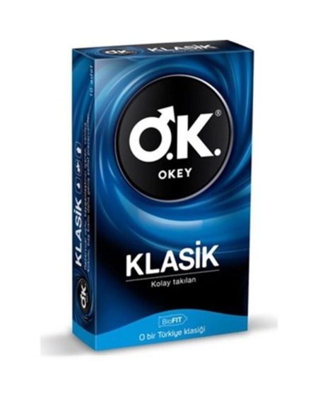 Okey Klasik Prezervatif 10lu X 2 Paket