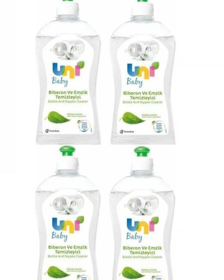 Paraben Içermeyen Biberon Emzik Temizleyici 500 Ml*4 Adet