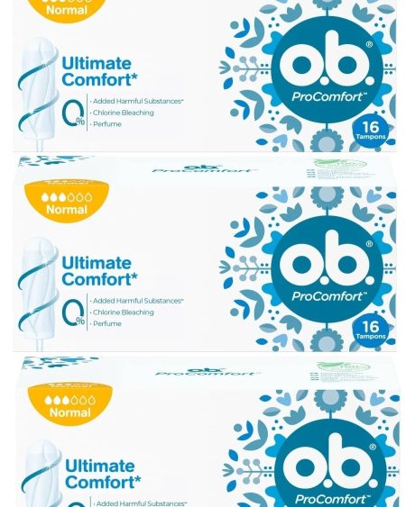 Procomfort Normal 16'lı Tampon 3 Paket toplam 48 Adet