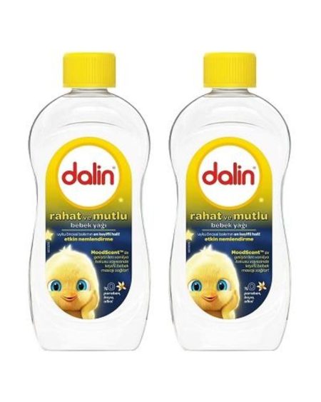 Rahat Ve Mutlu 300 ml Bebek Yağı X 2 Adet
