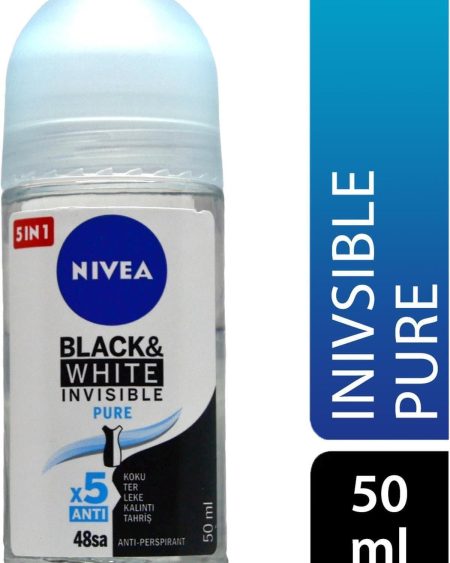 Roll-on Kadın 50 Ml.ınvisible Black&white Pure