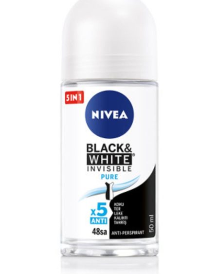 Roll-on Kadın 50 Ml.ınvisible Black&white Pure
