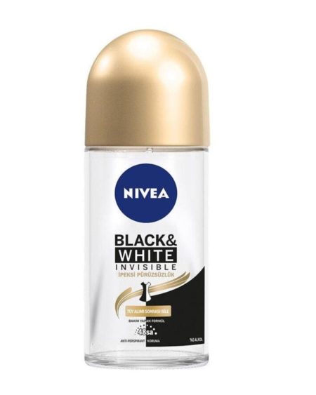 Roll-on Kadın Black White İpeksi Pürüzsüzlük 50 ml