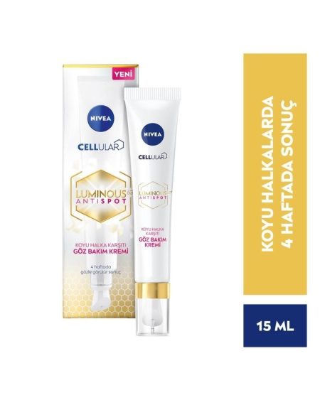 Ruya Luminous630 Koyu Halka Karşıtı Göz Bakım Kremi Aydınlık Göz Çevresi,hyaluronik Asit**15ml.