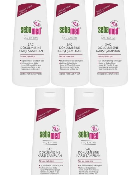 Şampuan 200ml Saç Dökülmesine Karşı (TÜM SAÇ TİPLERİ IÇİN) (5 Lİ SET)