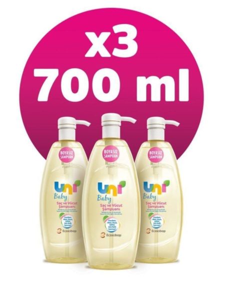 Şampuan 700 Ml 3'lü