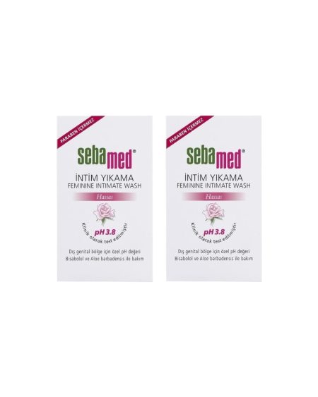 Sebamed Genital Bölge Intim Yıkama Jeli 200 Ml X 2 Adet Kzmprt
