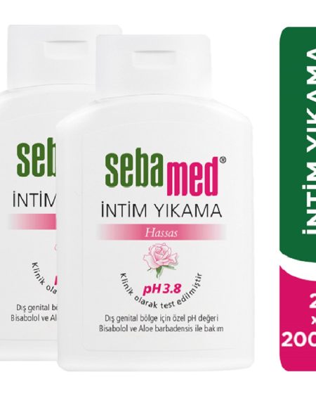Sebamed Intim Likit - Genital Bölge Temizleyici 200 ml x 2