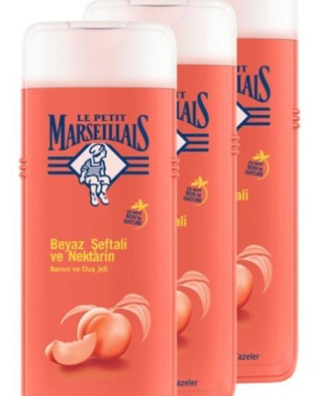 Şeftali ve Nektarin Duş Jeli 400 ml 3 Adet