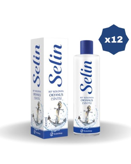 SELİN KOLONYA OKYANUS ESİNTİSİ 400 ML PET - (12 ADET)