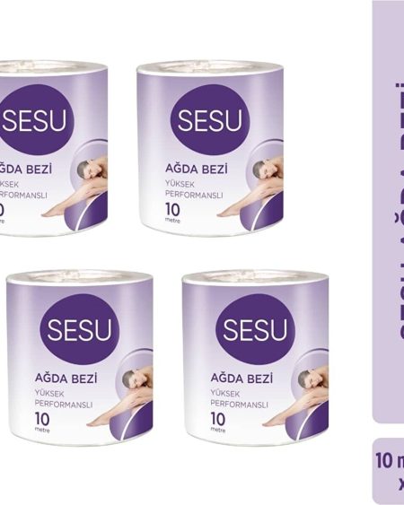 Sesu Ağda Bezi Yüksek Performanslı 10 Metre 4 Adet