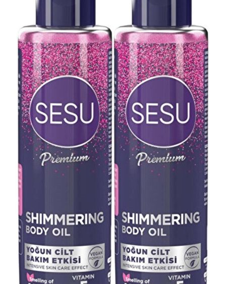 Simli Cilt Bakım Yağı 150ml (SHIMMERİNG BODY OIL) (2 Lİ SET)