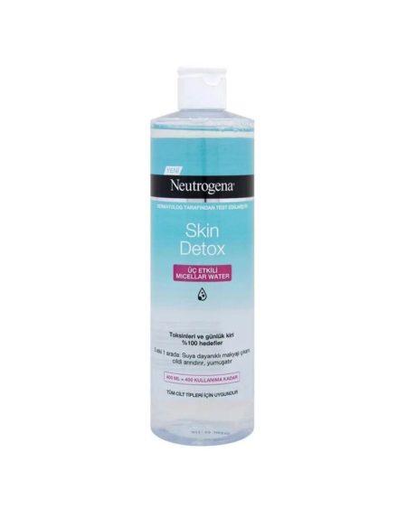 Skin Detox - Durulanmayan PARFÜMSÜZ Arındırıcı Yüz Bakımı 400 ml CYT545445458887454521213