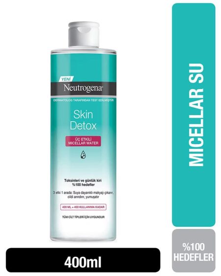 Skin Detox Üç Etkili Micellar Water 400 ml
