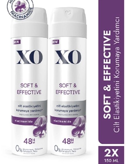 Soft&Effective Women Deo X 2 Adet