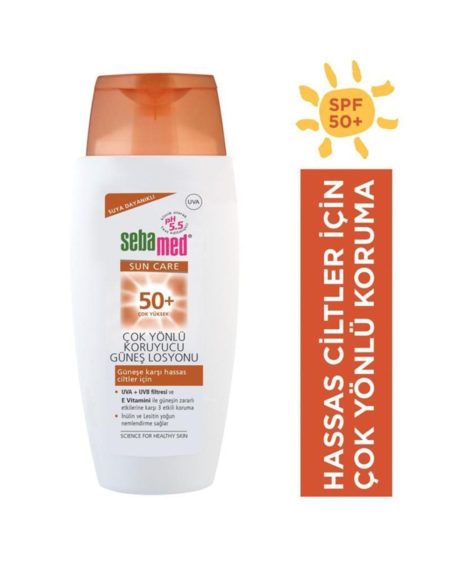Spf 50 Çok Yönlü Koruyucu Güneş Losyonu 150 Ml