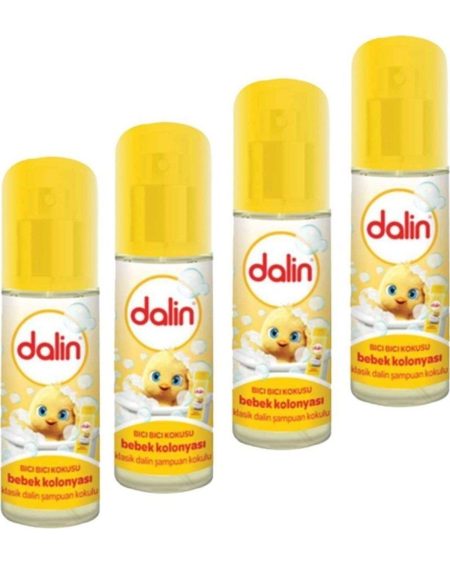 Sprey Bebek Kolonyası Bıcı Bıcı Kokulu 150 ml - 4 Adet