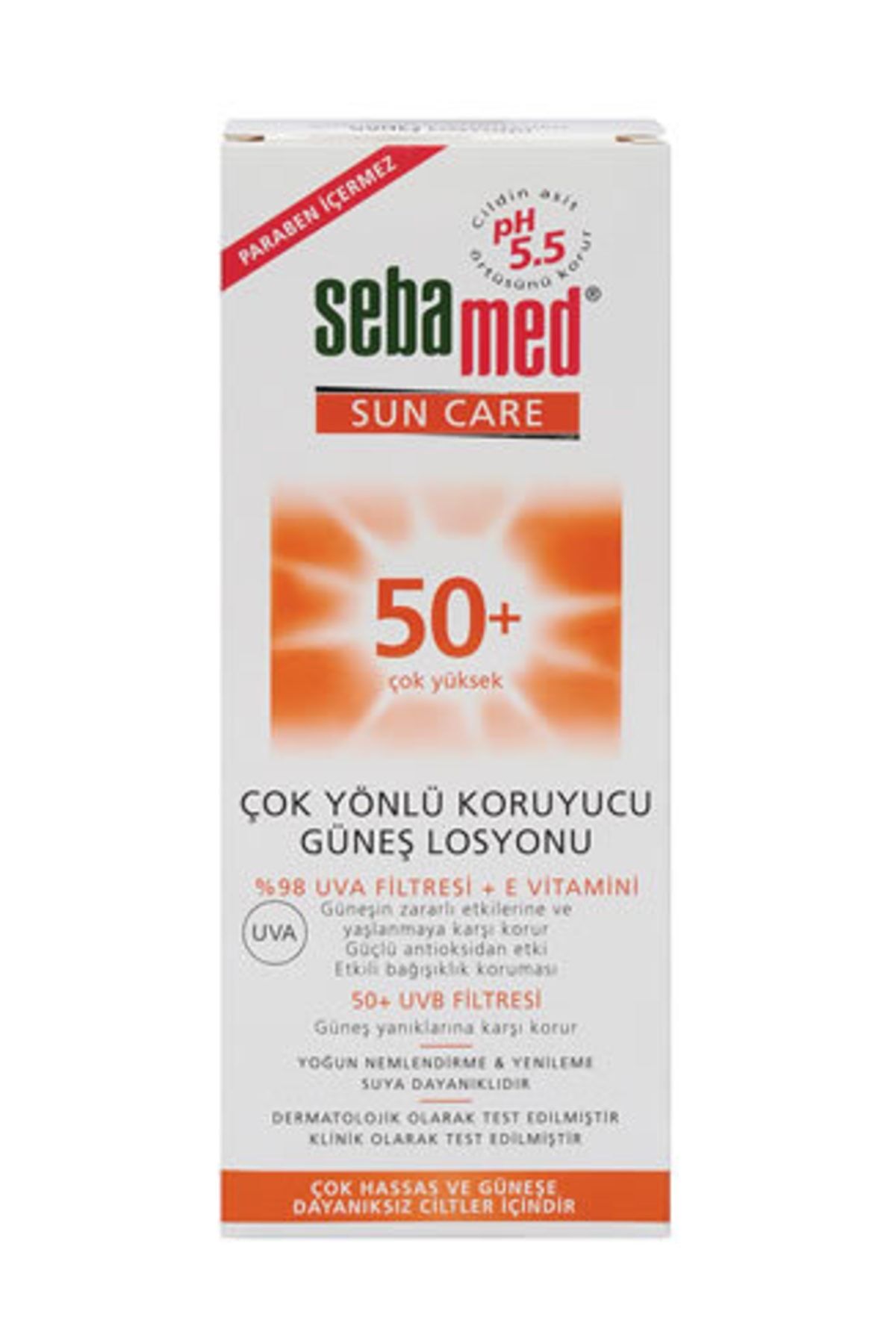 Sun Care 50+ Güneş Losyonu 150 Ml