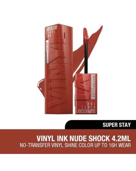 Super Stay Vinyl Ink Uzun Süre Kalıcı Likit Parlak Ruj 130 Extra