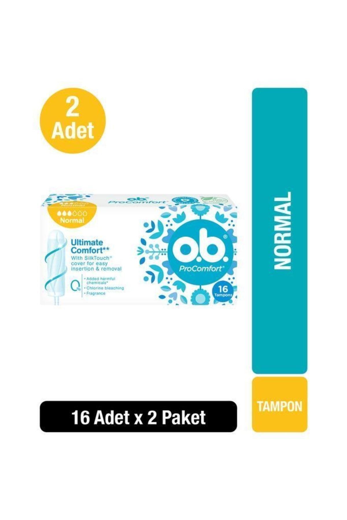 Tampon Normal 16'lı X2