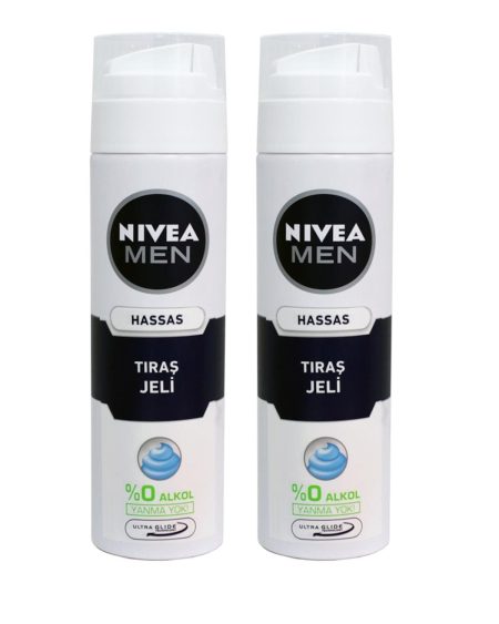 Tıraş Jeli Hassas 200 Ml. X 2 Adet