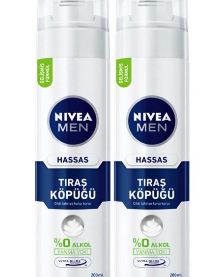Tıraş Köpüğü Hassas 200ml X 2 Adet