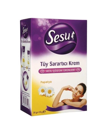 Tüy Sarartıcı Krem 35 Gr +18 Gr