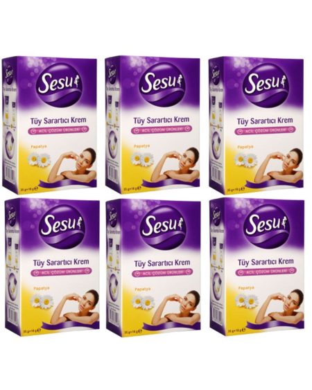 Tüy Sarartıcı Krem 35 ml X6 Adet